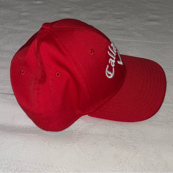 Callaway snap back golf hat red - Picture 3 of 6